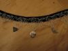 black velvet/silver lace/clockwork choker